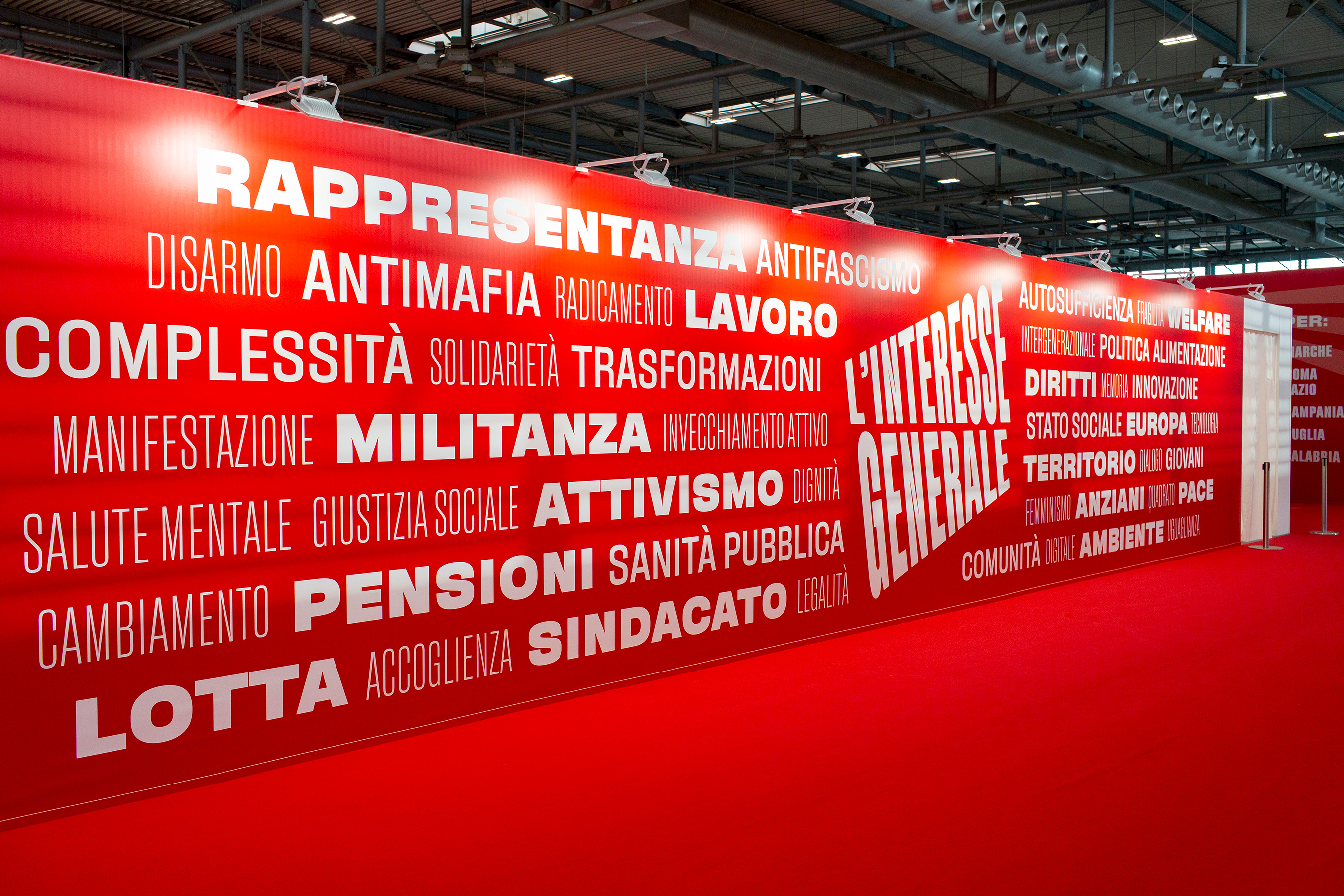 xxi congresso del sindacato pensionati Spi CGIL 