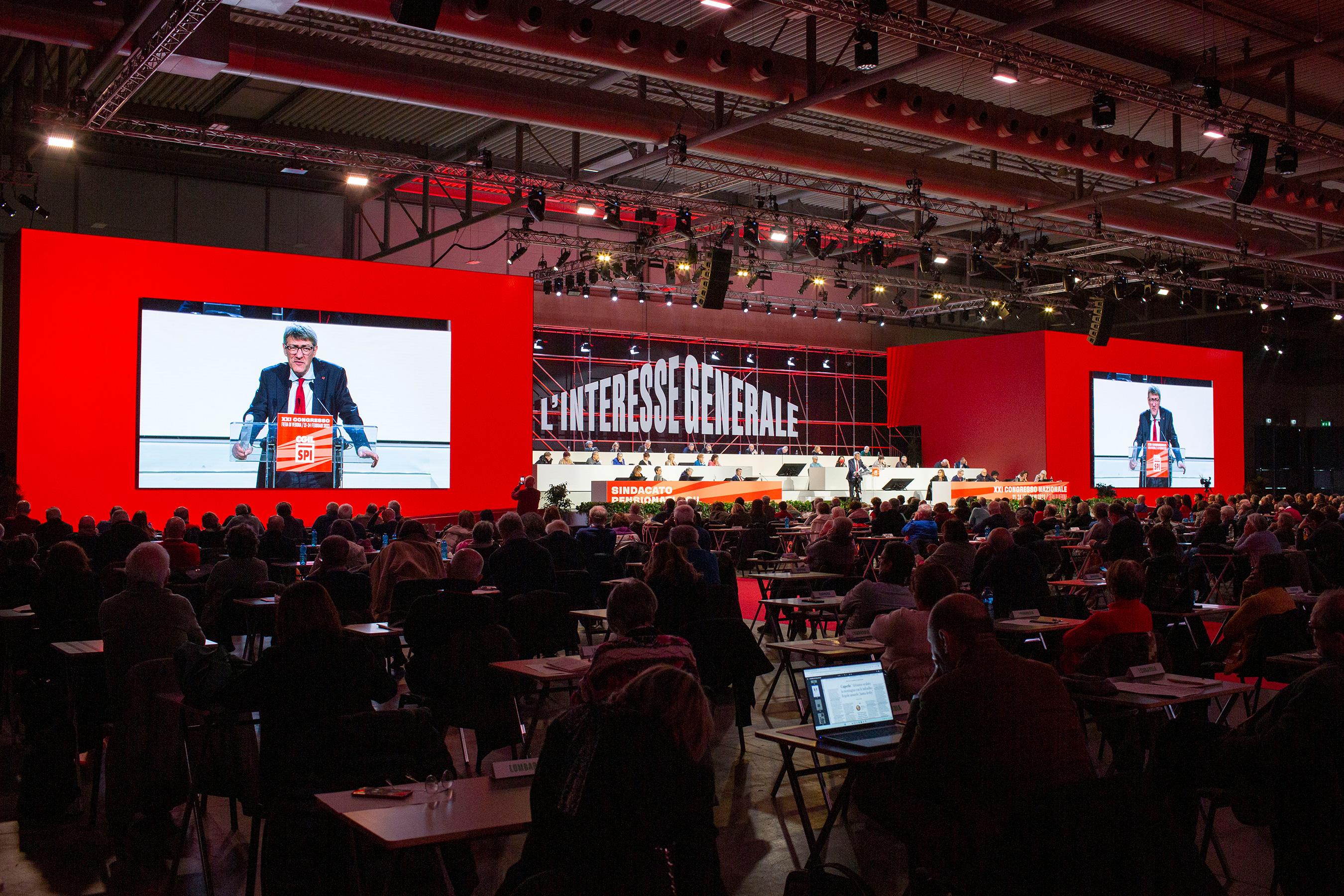 xxi congresso del sindacato pensionati Spi CGIL 