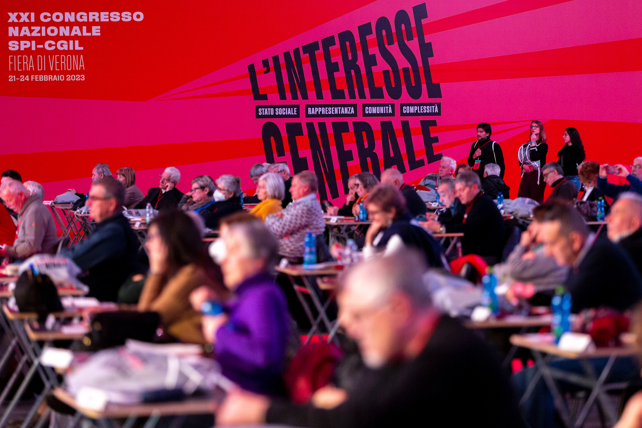 xxi congresso del sindacato pensionati Spi CGIL 